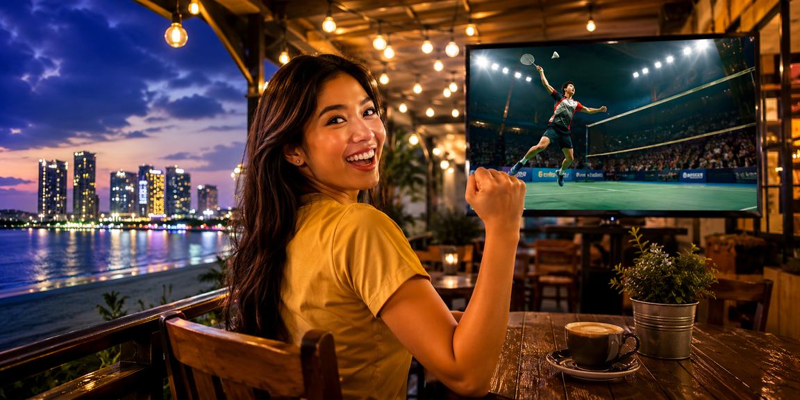 Sports fans in Selangor enjoying the live sports betting experience on the 1896 platform